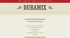 Desktop Screenshot of dubamix.net